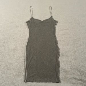 Grey SHEIN dress (medium) with white strip going down sides